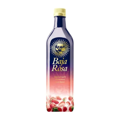 Baja Rosa Liquor, Strawberry Cream (750 ml)