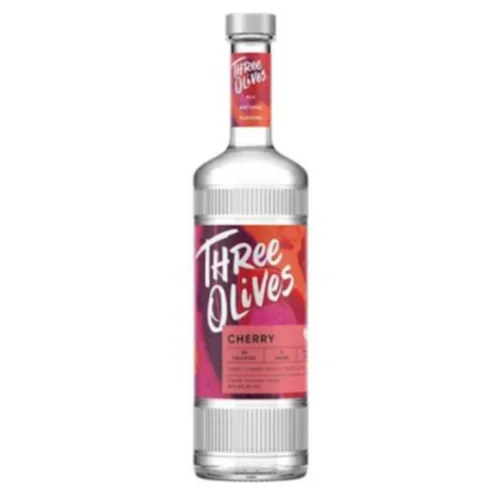THREE OLIVES CHERRY VODKA 750ML